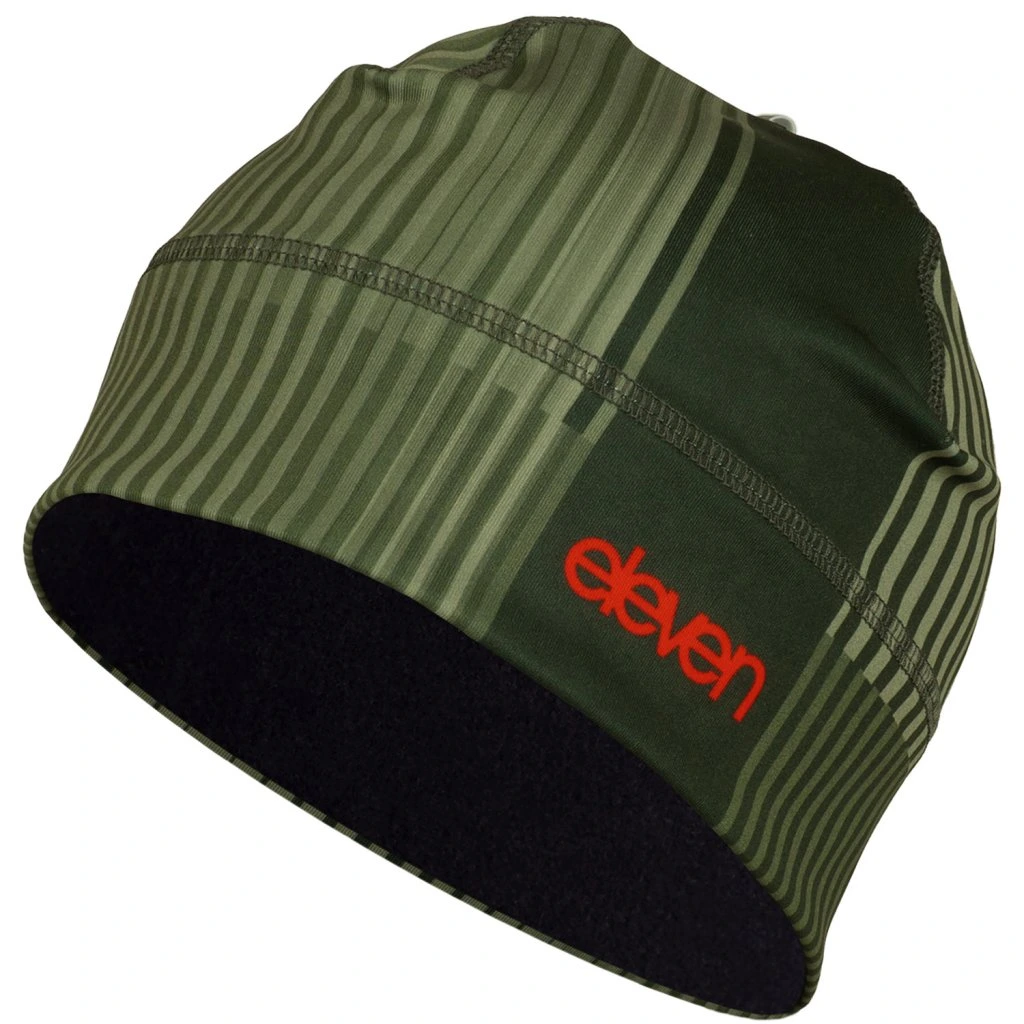 caciula-tehnica-semi-izolata-termic-material reciclat-eleven-eddie-swift-olive Căciulă sport semi-izolată Eleven Eddie Swift Olive - imagine 1