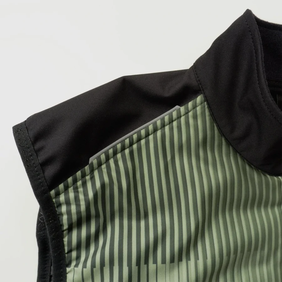 Vestă hibridă pentru bărbați Eleven Swift Olive - imagine 6
