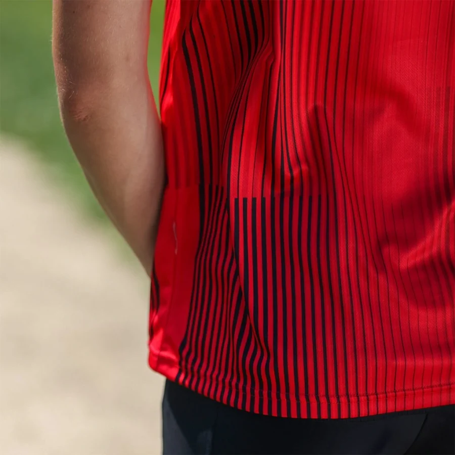 Tricou bărbați Eleven John Swift Red - imagine 4