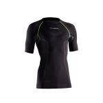 Tricou termic bărbați, Lurbel Cristallo, gri închis-verde