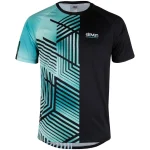 Tricou ciclism cu buzunar lateral Eleven Rift Blue