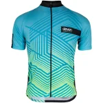 Tricou de ciclism pentru copii Eleven Rift Blue