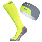 Set matching șosete de compresie lungi și bentiță Eleven ActivePulse Fluo