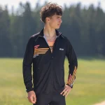 Bluză ultralight cu fermoar Eleven Drift Black